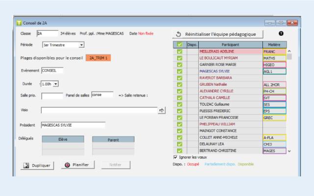 UnDeuxTEMPS - conseil de classe