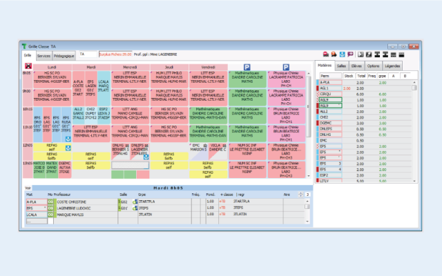 UnDeuxTEMPS - Grille de classe